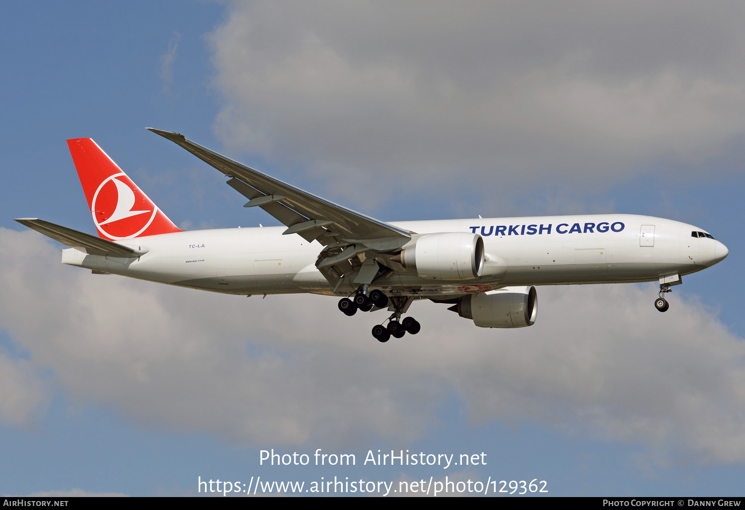 Aircraft Photo of TC-LJL | Boeing 777-F | Turkish Airlines Cargo | AirHistory.net #129362