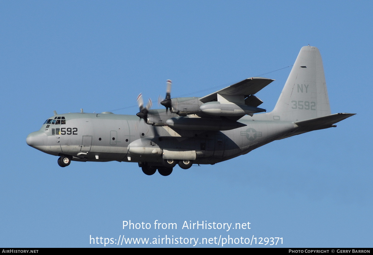 Aircraft Photo of 163592 / 3592 | Lockheed KC-130T Hercules (L-382) | USA - Marines | AirHistory.net #129371