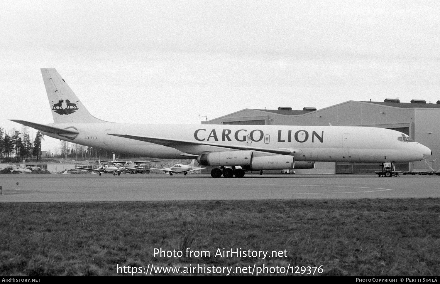 Aircraft Photo of LX-TLB | McDonnell Douglas DC-8-62 | Cargo Lion | AirHistory.net #129376