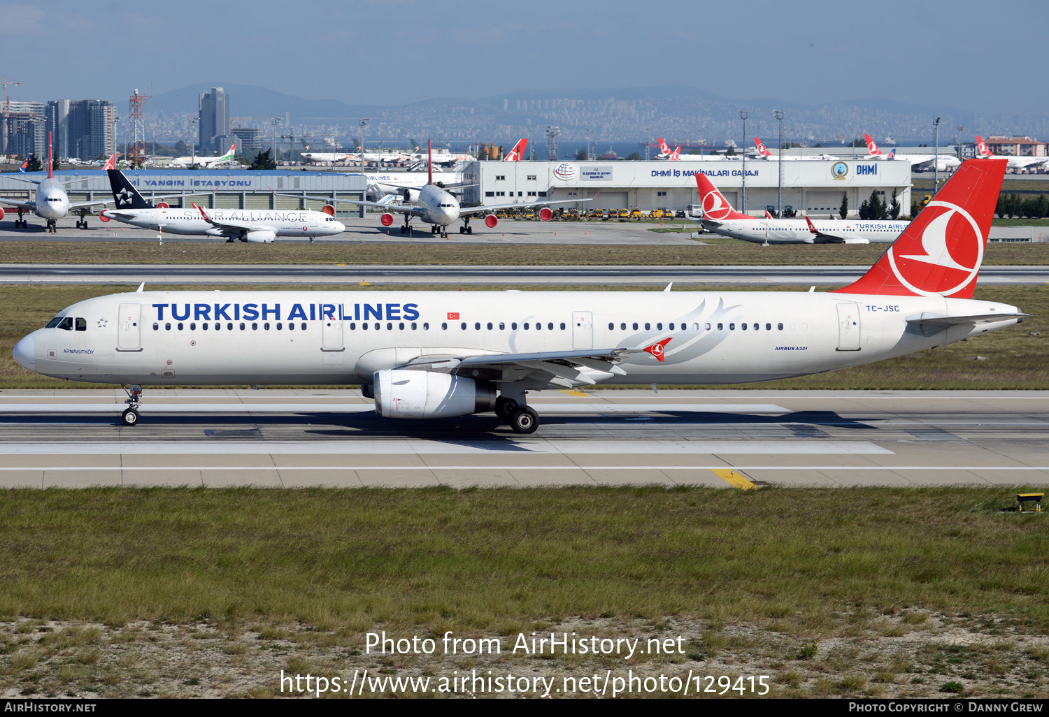 Aircraft Photo of TC-JSC | Airbus A321-231 | Turkish Airlines | AirHistory.net #129415