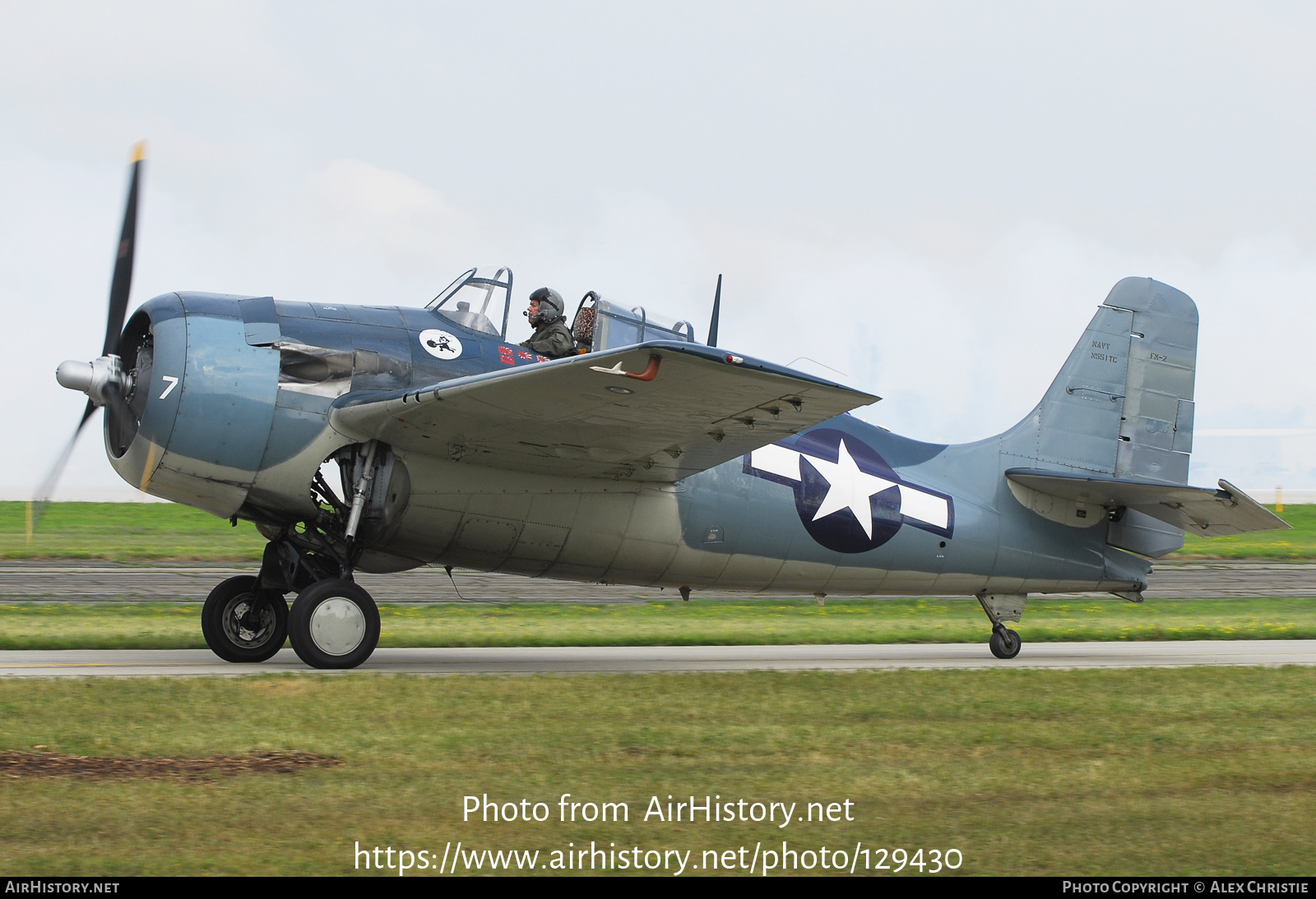 Aircraft Photo of N551TC | Grumman FM-2 Wildcat | USA - Navy | AirHistory.net #129430