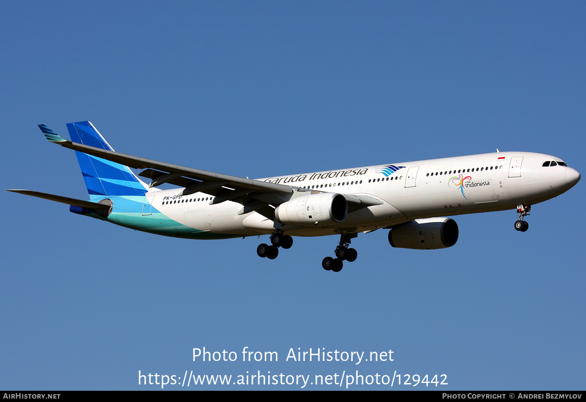 Aircraft Photo of PK-GPD | Airbus A330-341 | Garuda Indonesia | AirHistory.net #129442