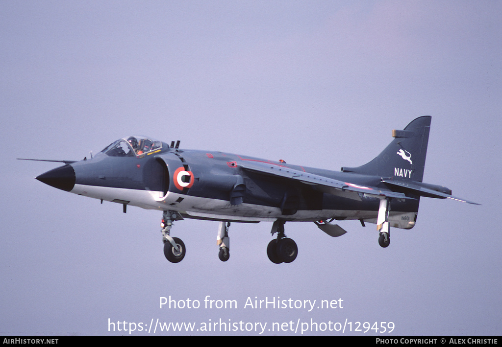 Aircraft Photo of IN601 | British Aerospace Sea Harrier FRS51 | India - Navy | AirHistory.net #129459