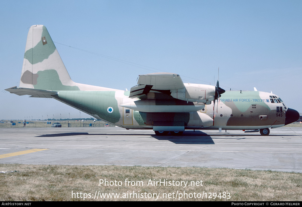 Aircraft Photo of 545 | Lockheed KC-130H Hercules (L-382) (Karnaf) | Israel - Air Force | AirHistory.net #129483