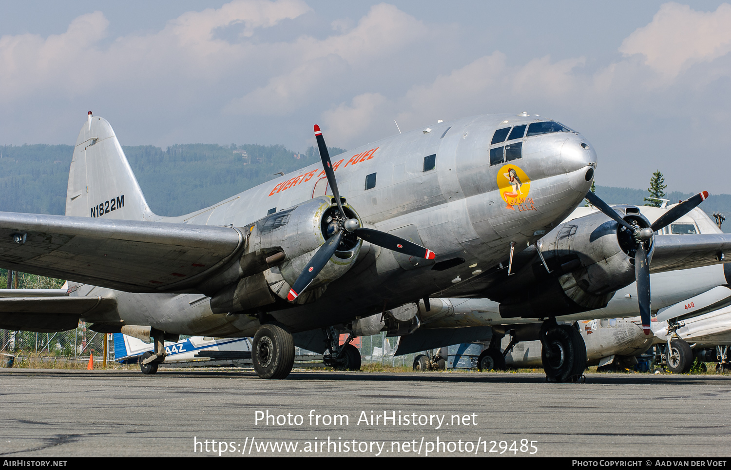 Aircraft Photo of N1822M | Curtiss C-46F Commando | Everts Air Fuel | AirHistory.net #129485