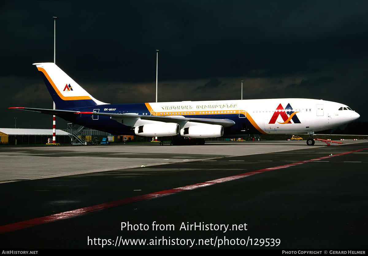 Aircraft Photo of EK-86117 | Ilyushin Il-86 | Armenian Airlines | AirHistory.net #129539