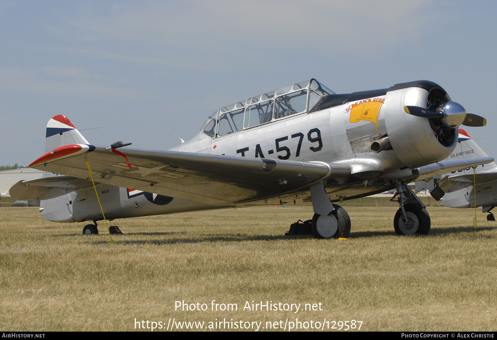 Aircraft Photo of N16JG / 93579 | North American SNJ-4 Texan | USA - Air Force | AirHistory.net #129587