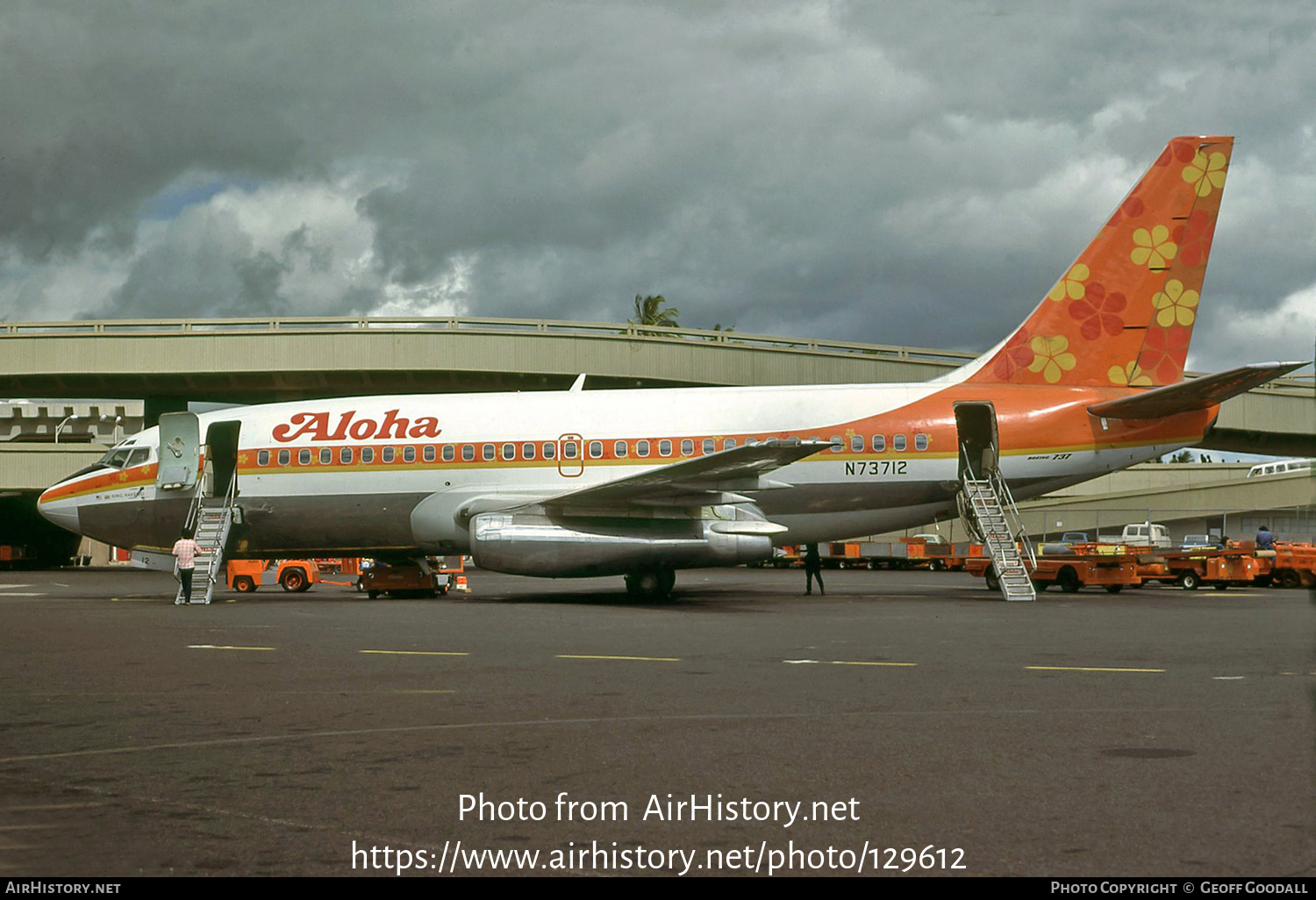 Aircraft Photo of N73712 | Boeing 737-297 | Aloha Airlines | AirHistory.net #129612