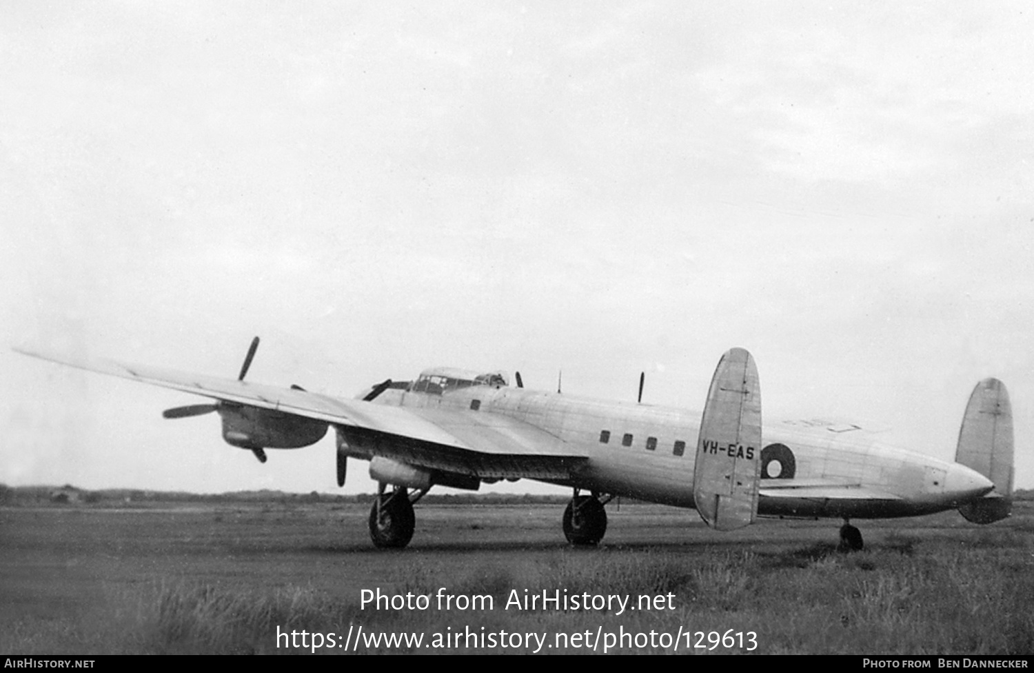 Aircraft Photo of VH-EAS | Avro 691 Lancastrian 1 | Qantas Empire Airways - QEA | AirHistory.net #129613