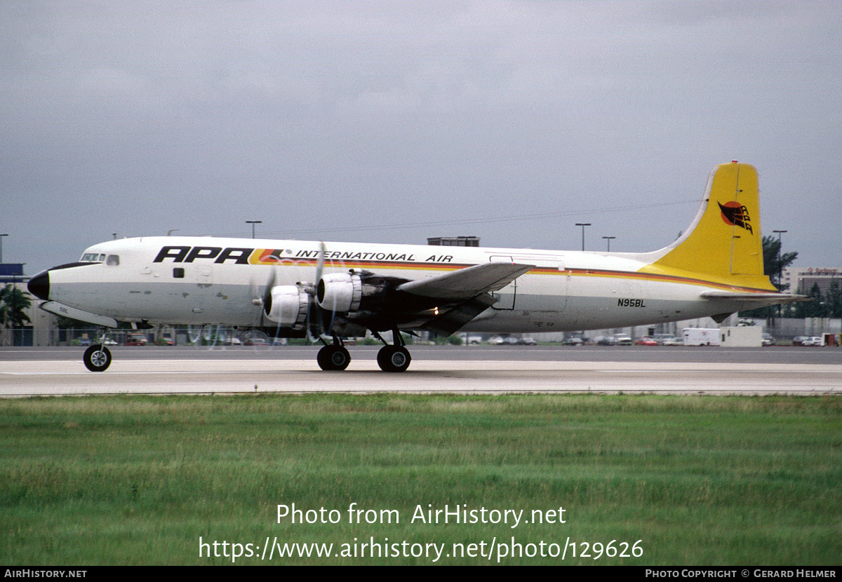 Aircraft Photo of N95BL | Douglas DC-6B(F) | APA International Air | AirHistory.net #129626