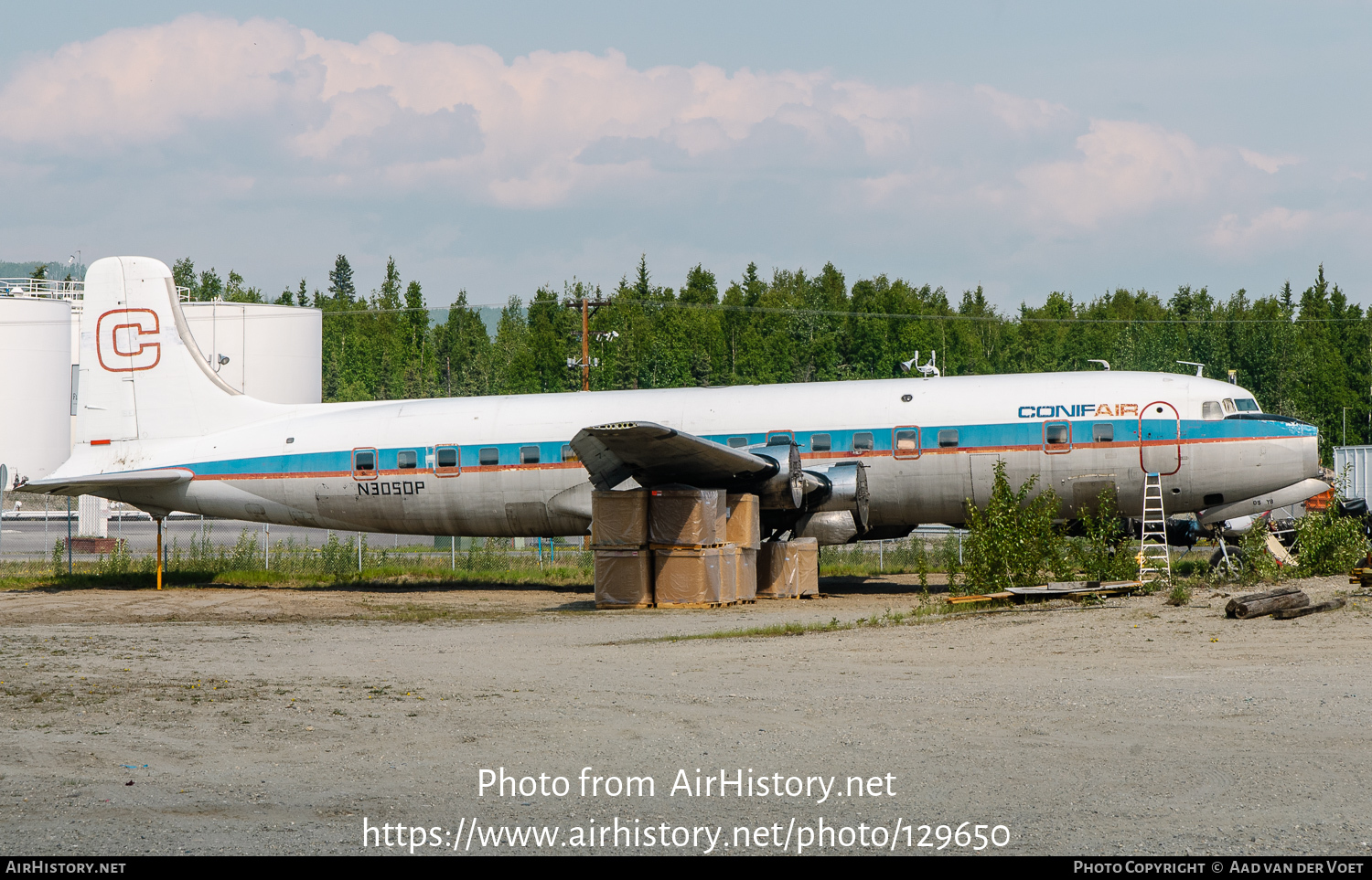 Aircraft Photo of N3050P | Douglas DC-6A | Conifair Aviation | AirHistory.net #129650