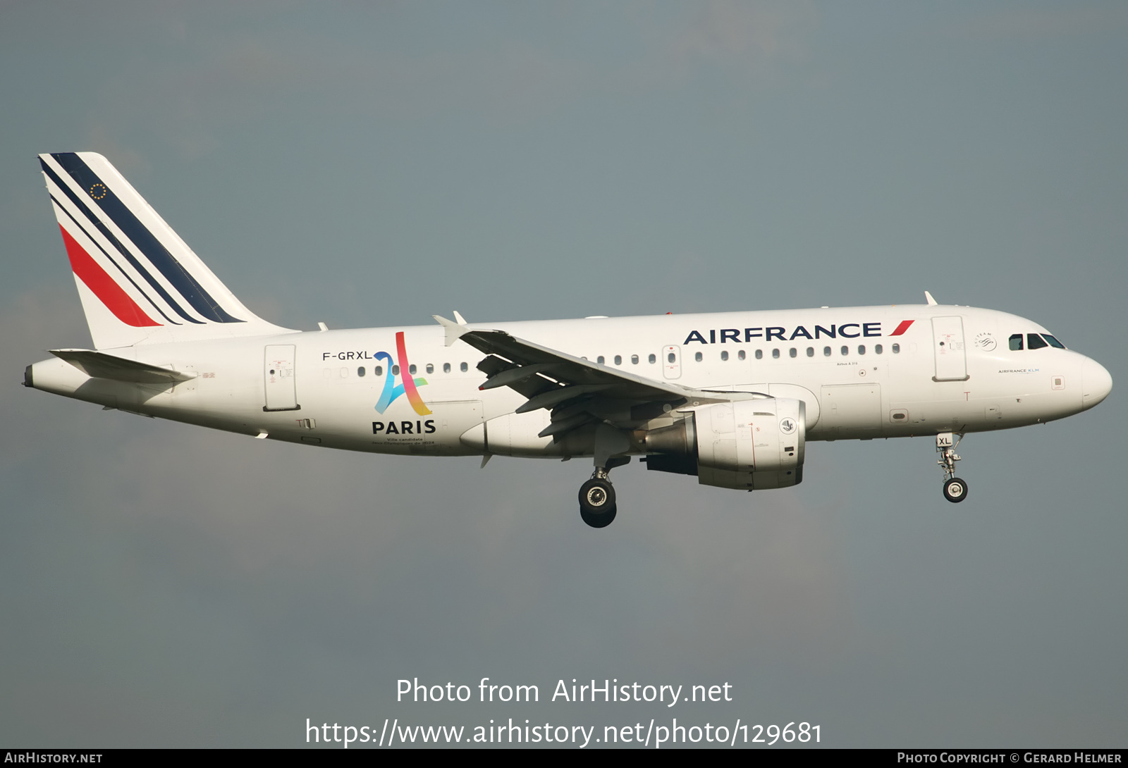 Aircraft Photo of F-GRXL | Airbus A319-111 | Air France | AirHistory.net #129681