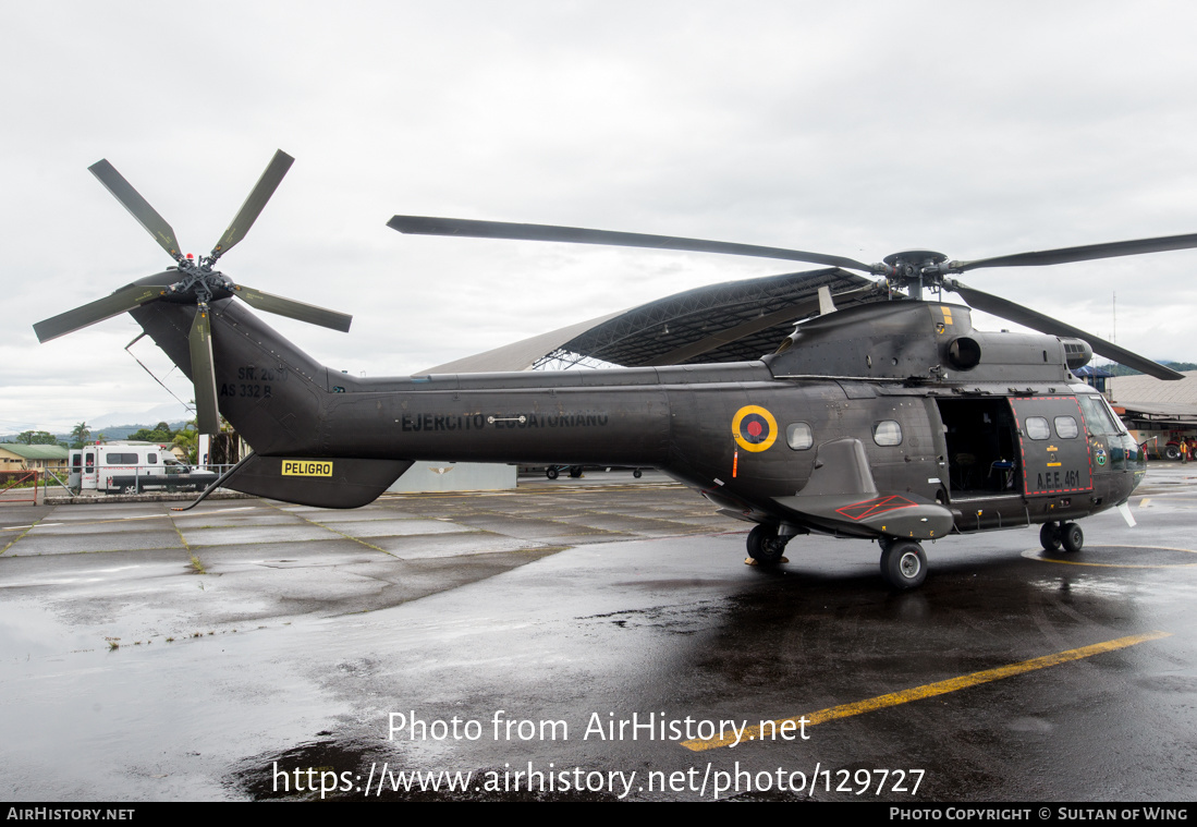 Aircraft Photo of AEE-461 | Aerospatiale AS-332M1 Super Puma | Ecuador - Army | AirHistory.net #129727