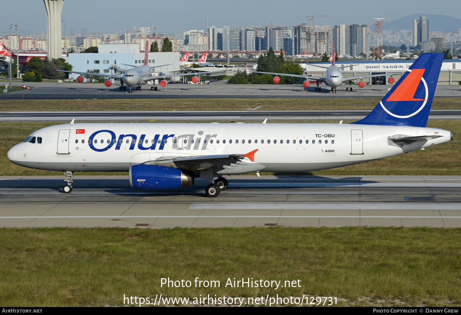 Aircraft Photo of TC-OBU | Airbus A320-232 | Onur Air | AirHistory.net #129731