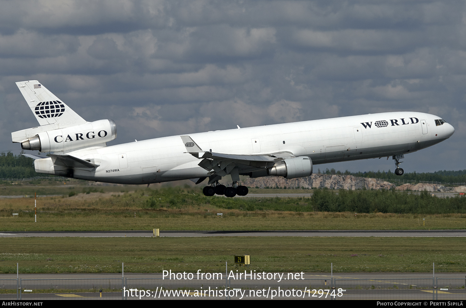 Aircraft Photo of N274WA | McDonnell Douglas MD-11F | World Airways Cargo | AirHistory.net #129748