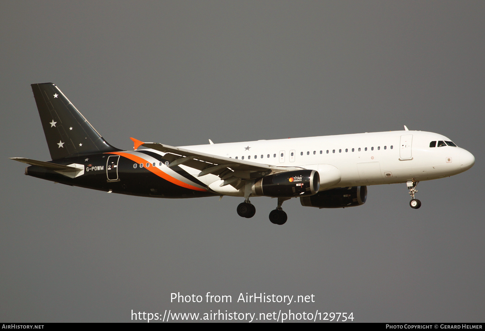 Aircraft Photo of G-POWM | Airbus A320-232 | Titan Airways | AirHistory.net #129754