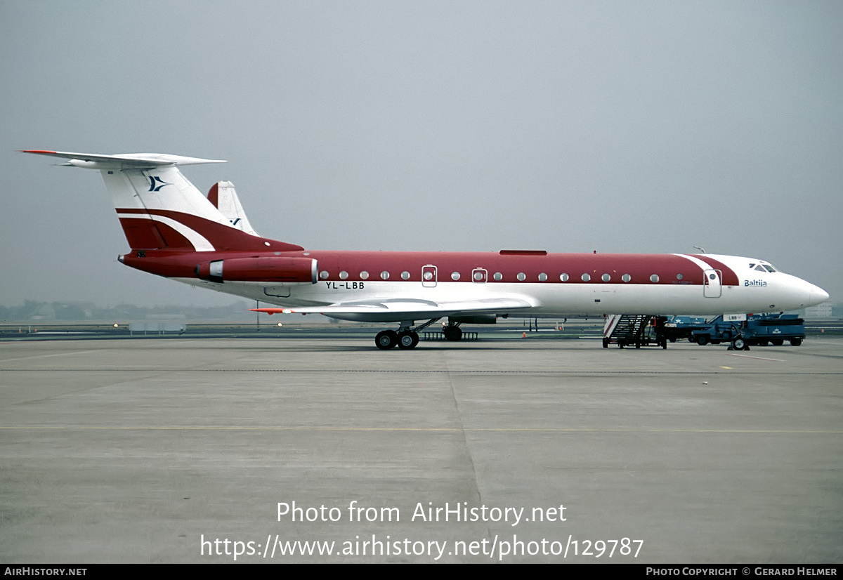 Aircraft Photo of YL-LBB | Tupolev Tu-134B-3 | Baltija | AirHistory.net #129787