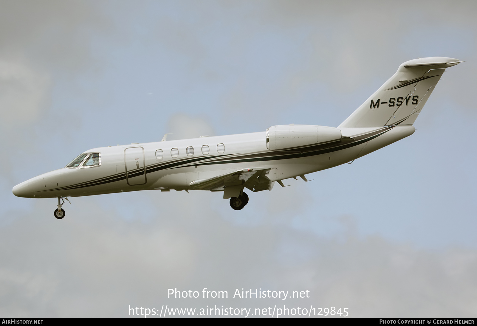 Aircraft Photo of M-SSYS | Cessna 525C CitationJet CJ4 | AirHistory.net #129845