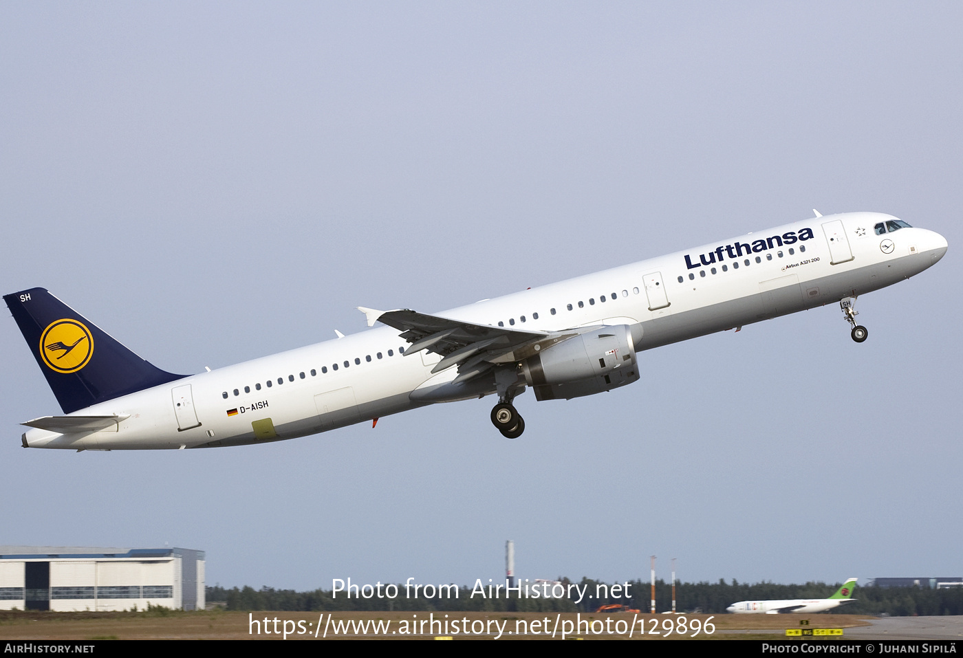 Aircraft Photo of D-AISH | Airbus A321-231 | Lufthansa | AirHistory.net #129896