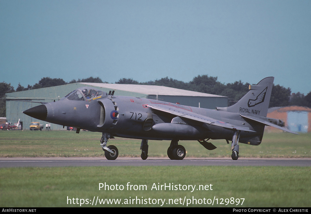 Aircraft Photo of XZ455 | British Aerospace Sea Harrier FRS1 | UK - Navy | AirHistory.net #129897