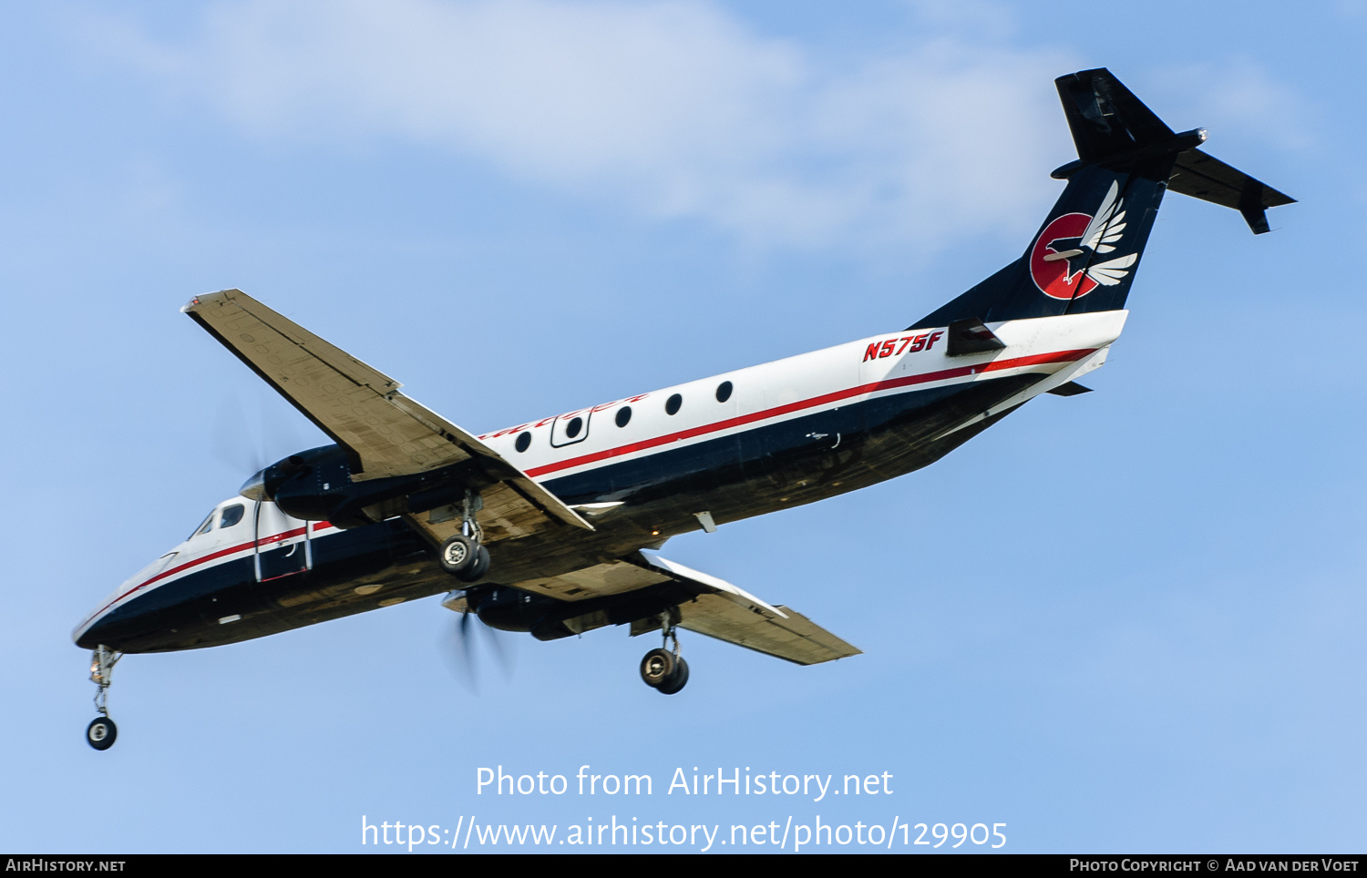 Aircraft Photo of N575F | Beech 1900C-1 | Frontier Flying Service | AirHistory.net #129905