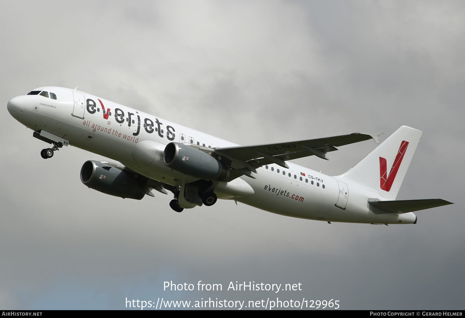 Aircraft Photo of CS-TKV | Airbus A320-232 | Everjets | AirHistory.net #129965