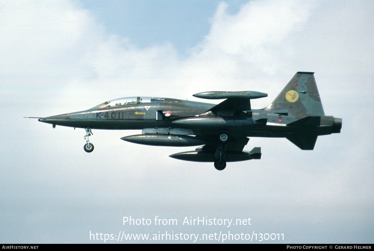 Aircraft Photo of K-4011 | Canadair NF-5B | Netherlands - Air Force | AirHistory.net #130011