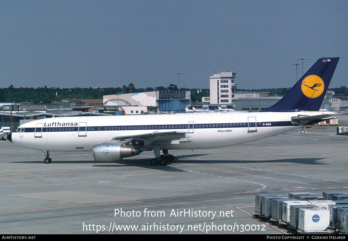 Aircraft Photo of D-AIBA | Airbus A300B4-2C | Lufthansa | AirHistory.net #130012