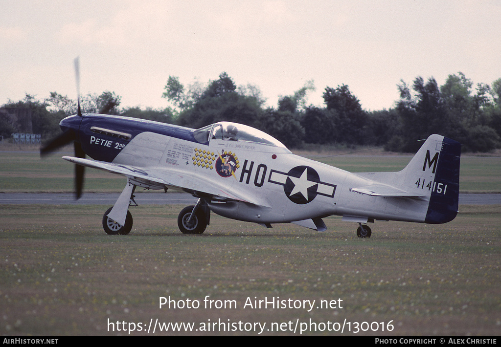 Aircraft Photo of N314BG / 414151 | North American P-51D Mustang | USA - Air Force | AirHistory.net #130016