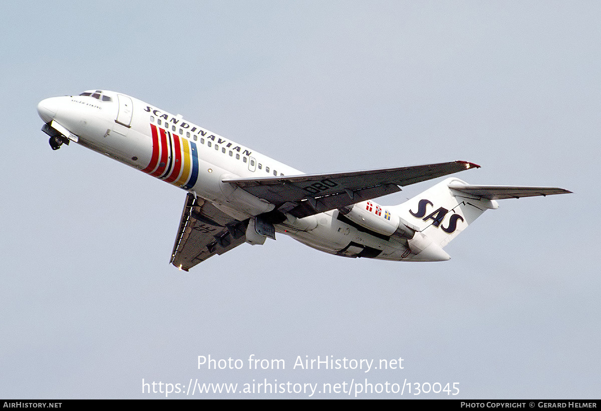 Aircraft Photo of SE-DBO | McDonnell Douglas DC-9-21 | Scandinavian Airlines - SAS | AirHistory.net #130045