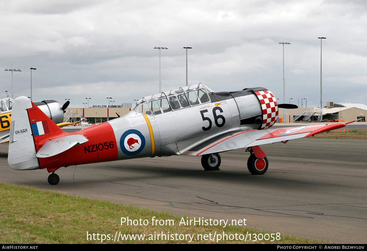 Aircraft Photo of VH-NAH / NZ1056 | North American AT-6C Harvard IIA | New Zealand - Air Force | AirHistory.net #130058