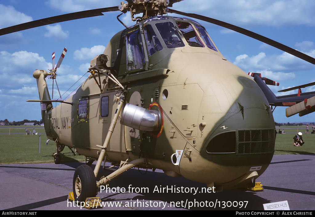 Aircraft Photo of XT450 | Westland WS-58 Wessex HU.5 | UK - Navy | AirHistory.net #130097