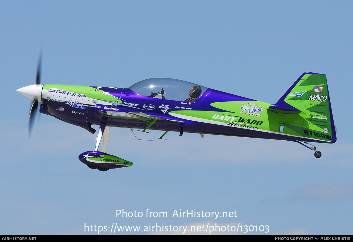 Aircraft Photo of N716GW | MXR Technologies MX-2 | Gary Ward Airshows | AirHistory.net #130103