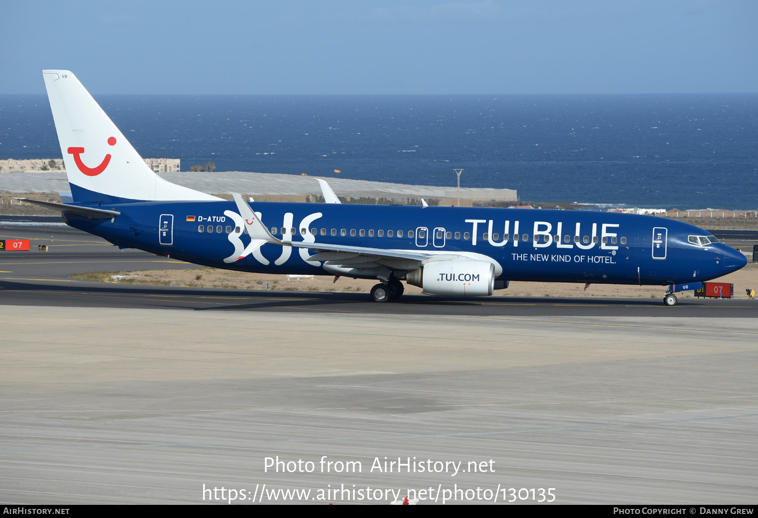 Aircraft Photo of D-ATUD | Boeing 737-8K5 | TUI | AirHistory.net #130135