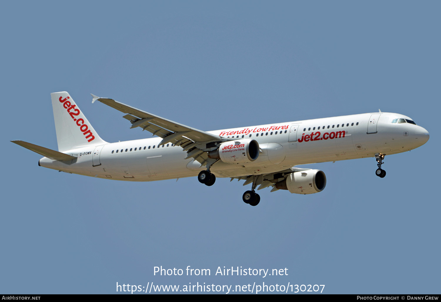 Aircraft Photo of G-POWN | Airbus A321-211 | Jet2 | AirHistory.net #130207