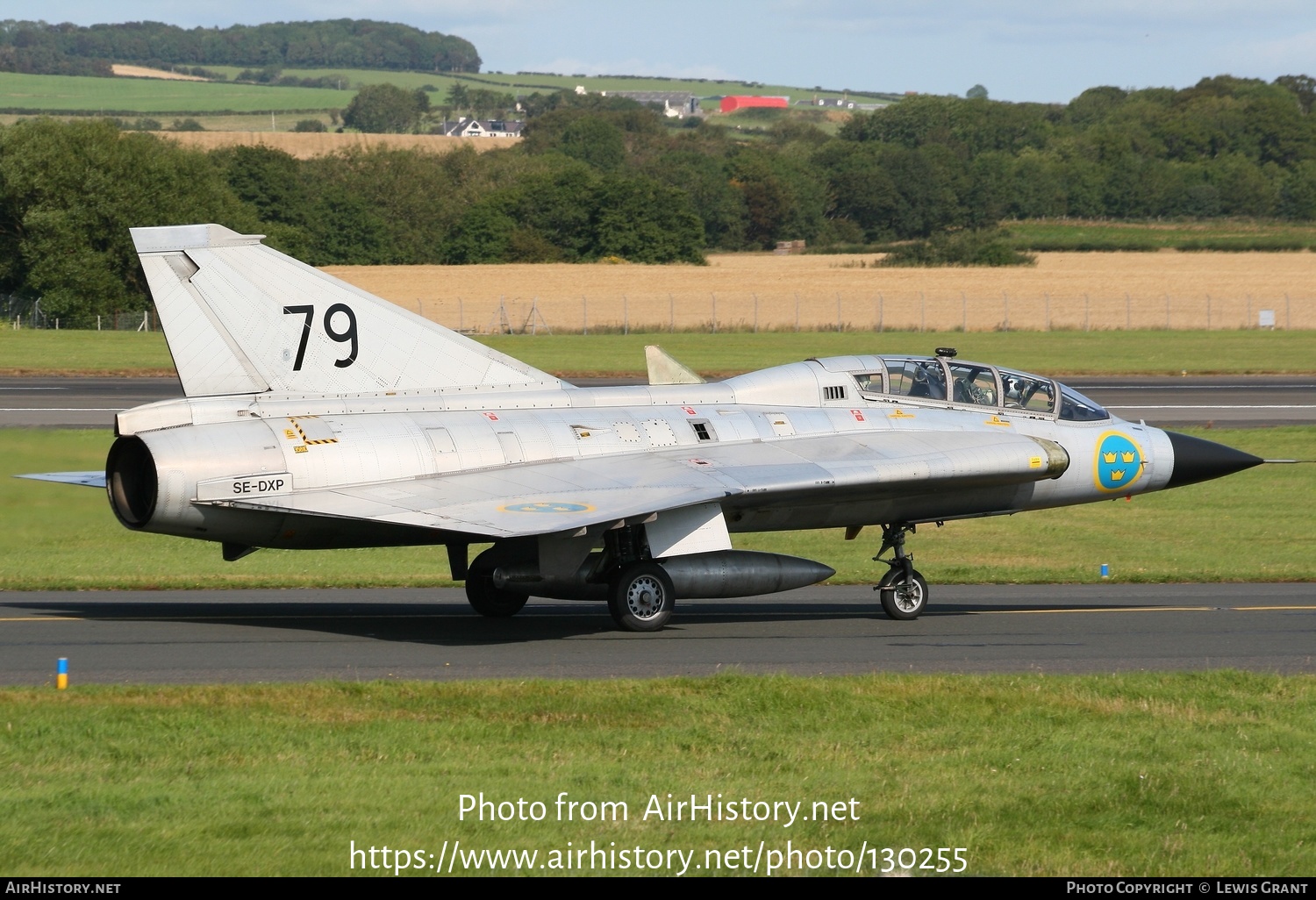 Aircraft Photo of SE-DXP / 35810 | Saab Sk 35C Draken | Sweden - Air Force | AirHistory.net #130255