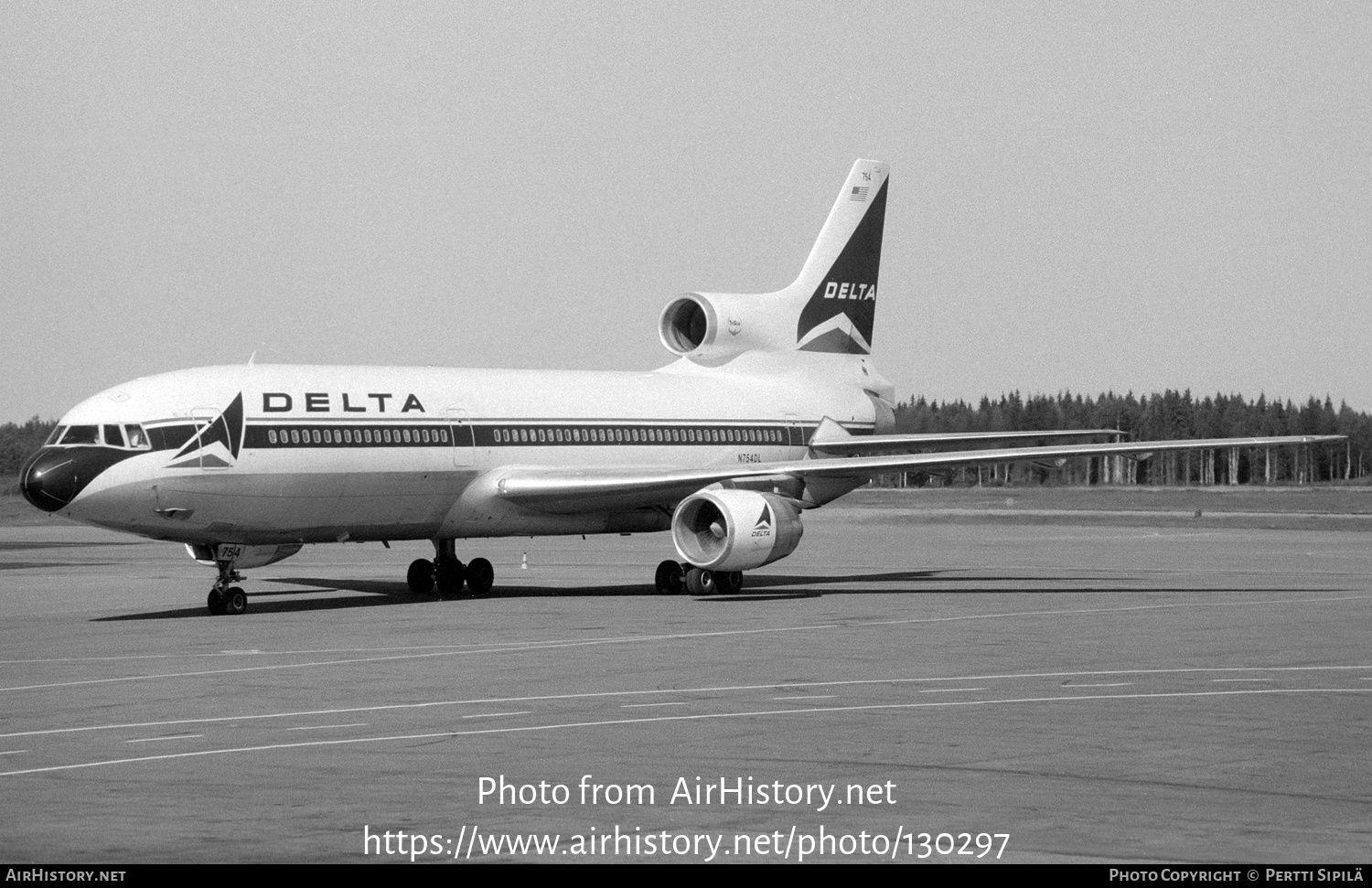 Aircraft Photo of N754DL | Lockheed L-1011-385-3 TriStar 500 | Delta Air Lines | AirHistory.net #130297