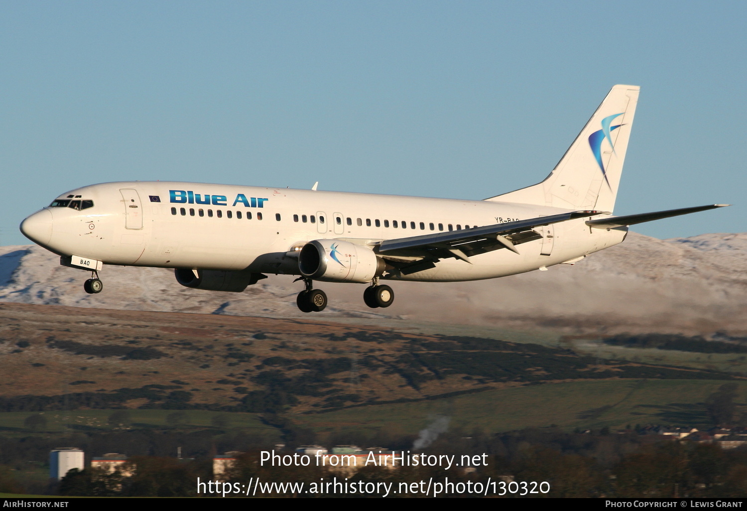 Aircraft Photo of YR-BAO | Boeing 737-42C | Blue Air | AirHistory.net #130320