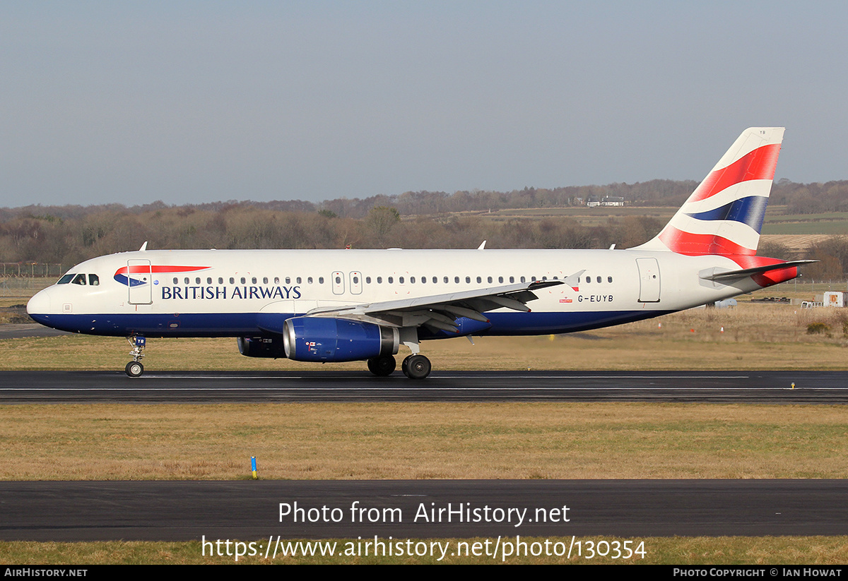 Aircraft Photo of G-EUYB | Airbus A320-232 | British Airways | AirHistory.net #130354