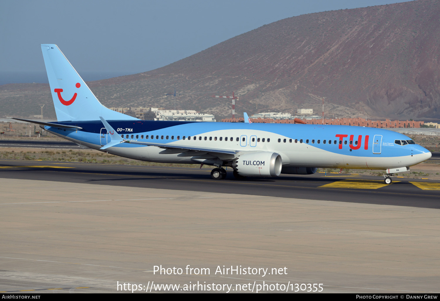 Aircraft Photo of OO-TMA | Boeing 737-8 Max 8 | TUI | AirHistory.net #130355