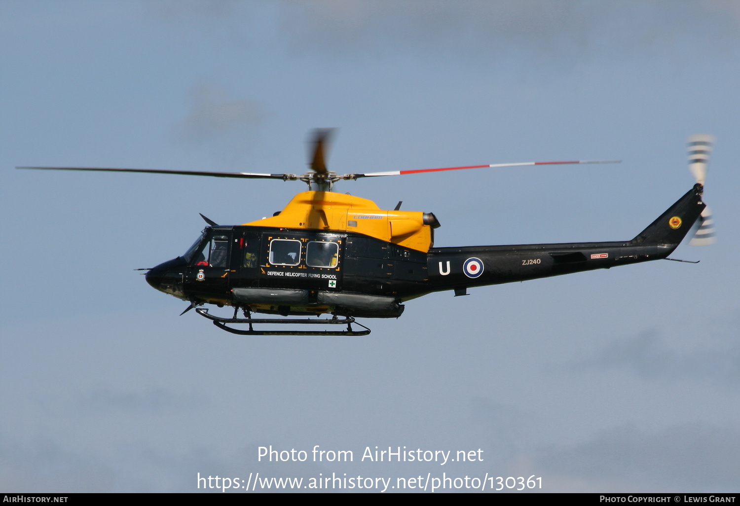 Aircraft Photo of ZJ240 | Bell 412EP Griffin HT1 | UK - Air Force | AirHistory.net #130361