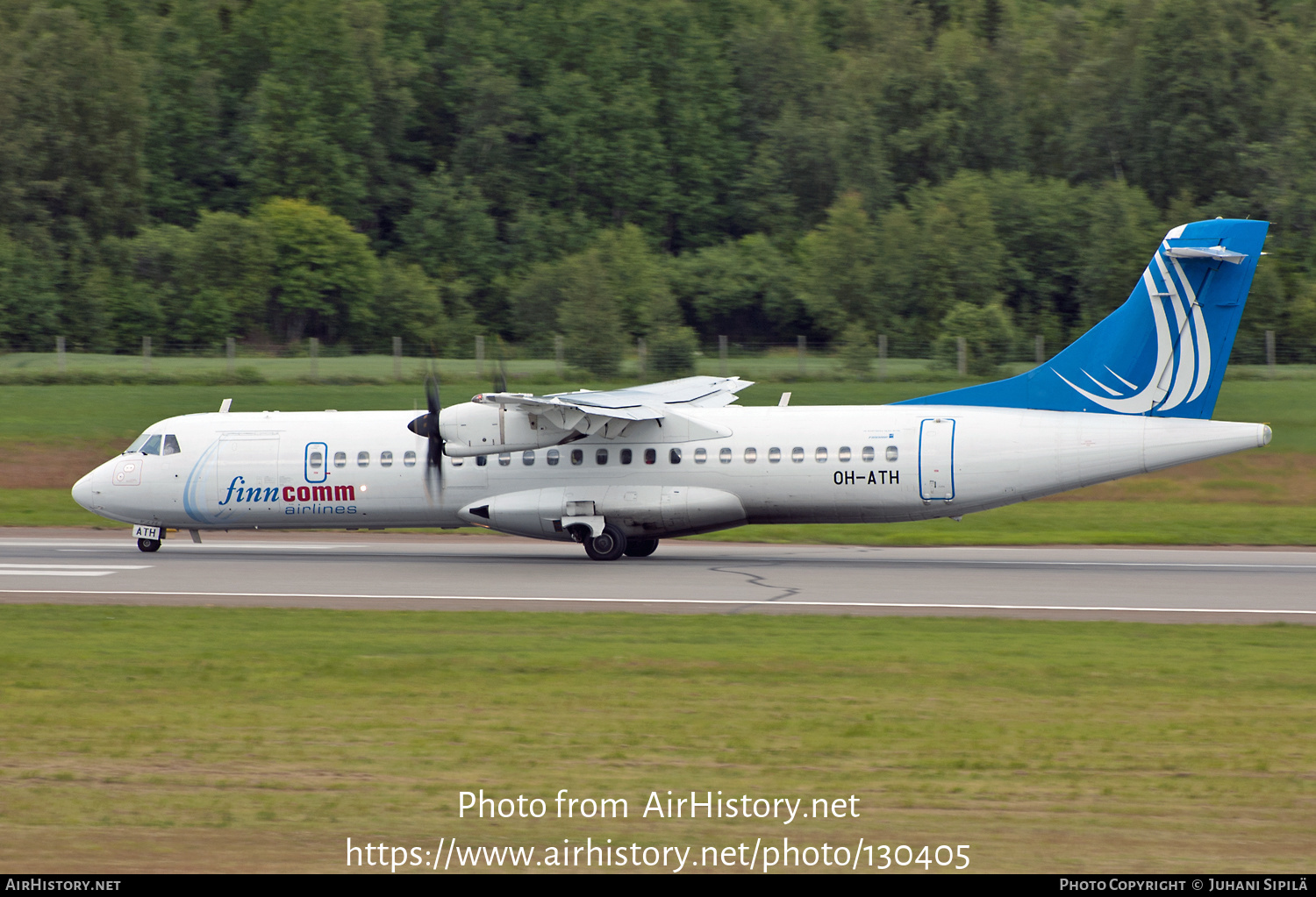 Aircraft Photo of OH-ATH | ATR ATR-72-500 (ATR-72-212A) | Finncomm Airlines | AirHistory.net #130405