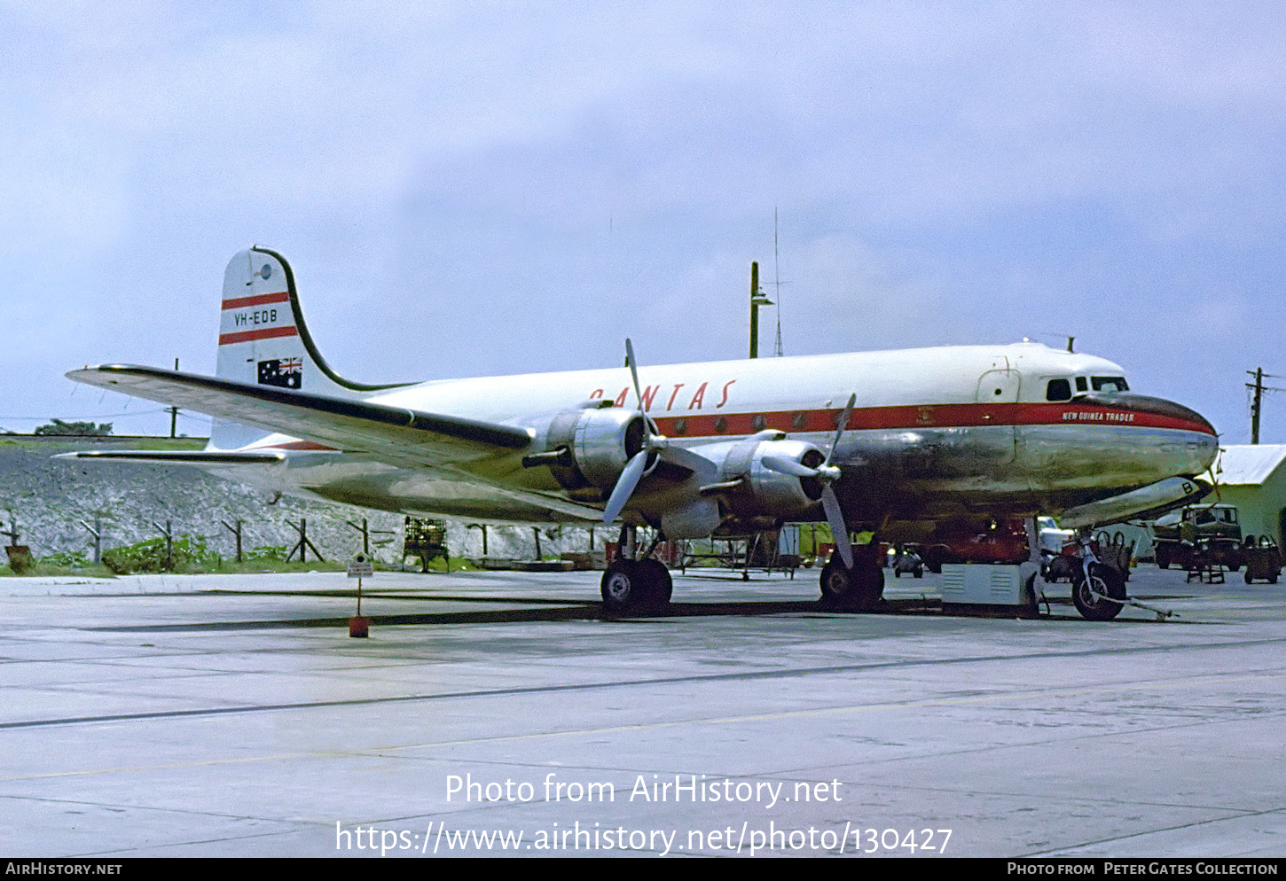 Aircraft Photo of VH-EDB | Douglas C-54A Skymaster | Qantas | AirHistory.net #130427