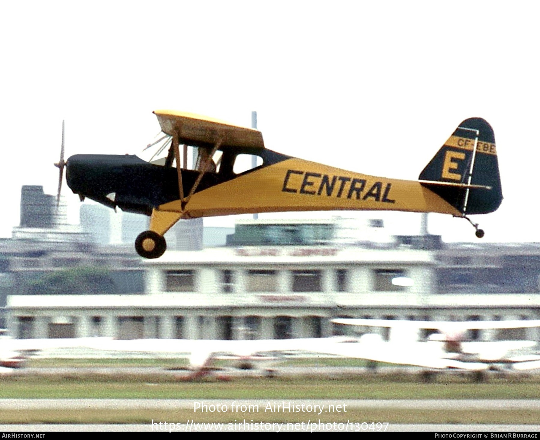 Aircraft Photo of CF-EBE | Fleet 80 Canuck | Central Airways | AirHistory.net #130497