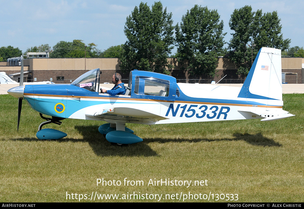 Aircraft Photo of N1533R | Grumman American AA-5B Tiger | AirHistory.net #130533