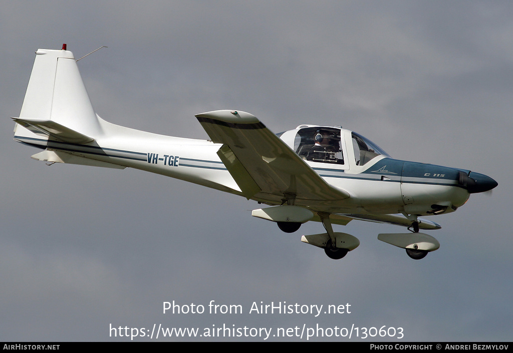 Aircraft Photo of VH-TGE | Grob G-115 | AirHistory.net #130603