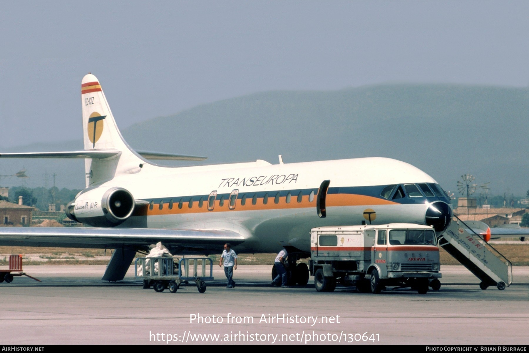 Aircraft Photo of EC-CIZ | Sud SE-210 Caravelle 10B1R | Trans Europa | AirHistory.net #130641