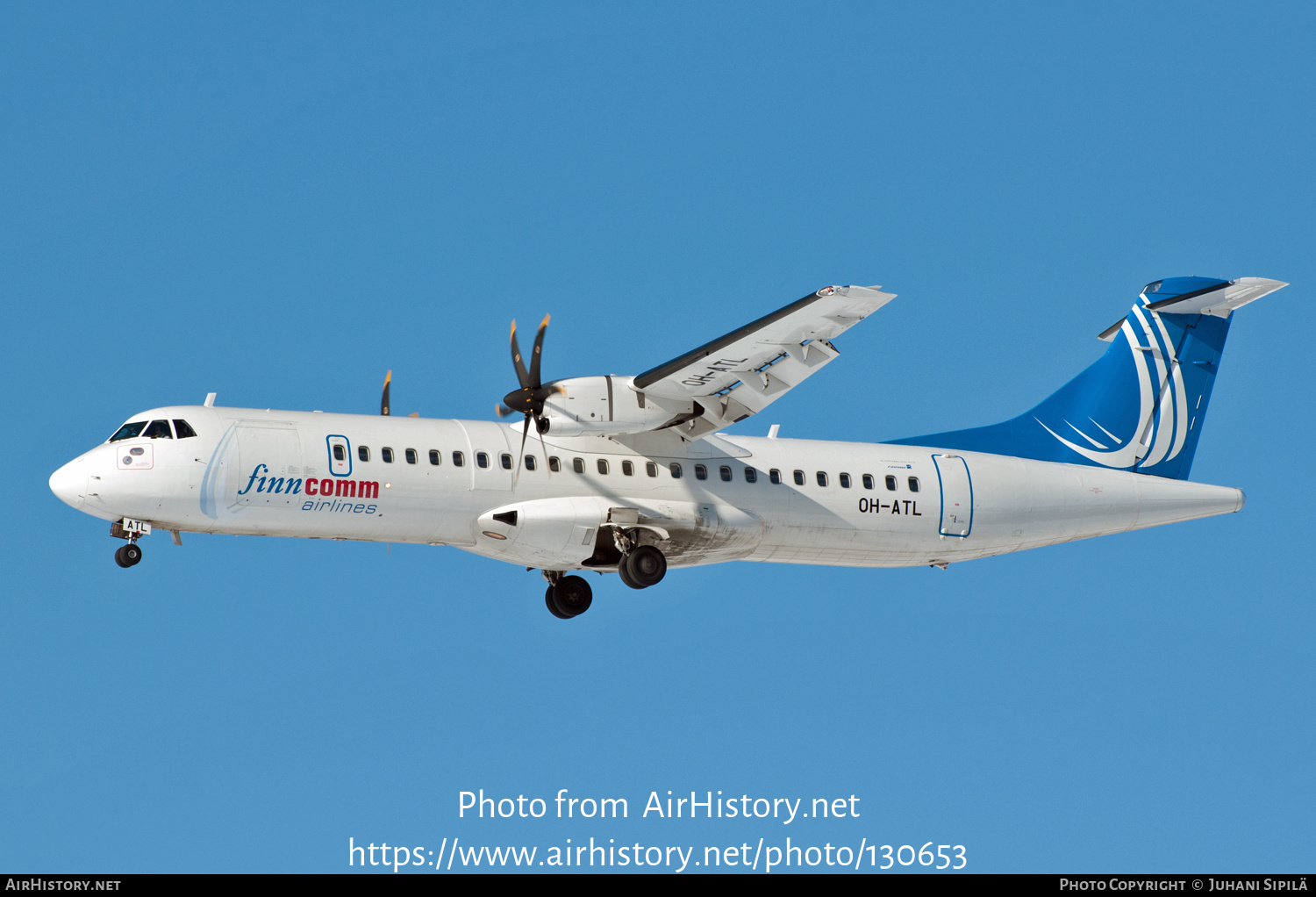 Aircraft Photo of OH-ATL | ATR ATR-72-500 (ATR-72-212A) | Finncomm Airlines | AirHistory.net #130653