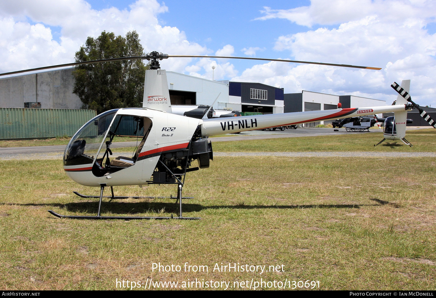 Aircraft Photo of VH-NLH | Robinson R-22 Beta II | Airwork Helicopters | AirHistory.net #130691