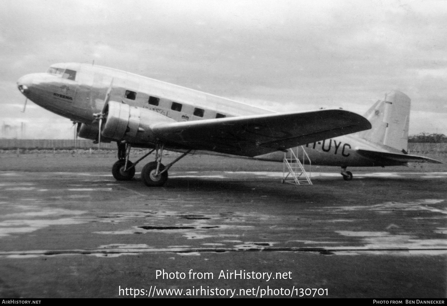 Aircraft Photo of VH-UYC | Douglas DC-2-210 | Airlines of Australia | AirHistory.net #130701